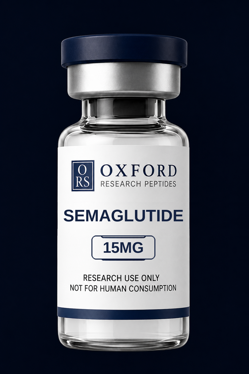 Semaglutide research peptide vial
