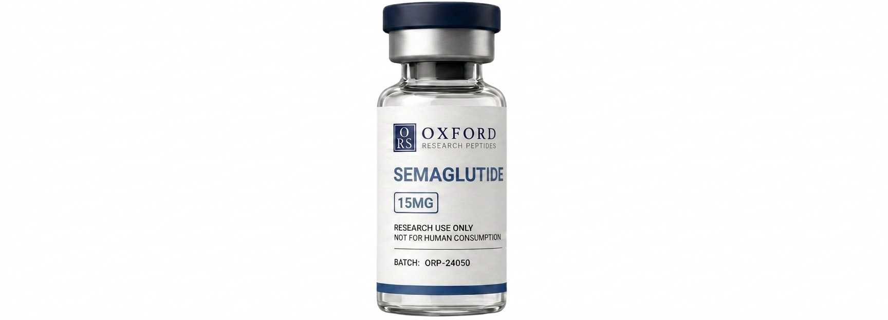 Semaglutide research peptide vial